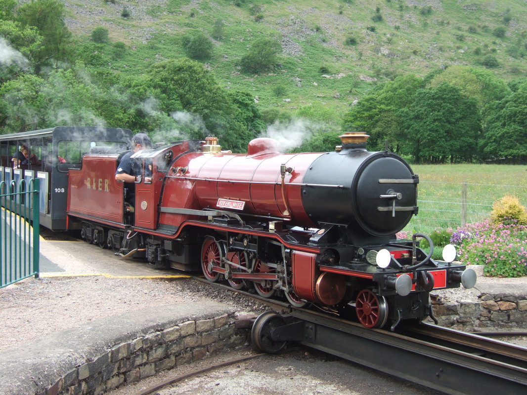 steam train journeys lake district